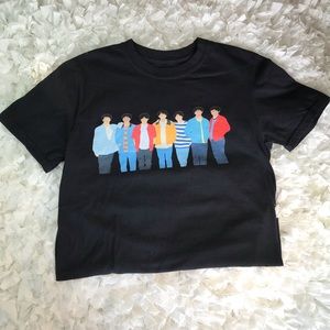 BTS band t shirt